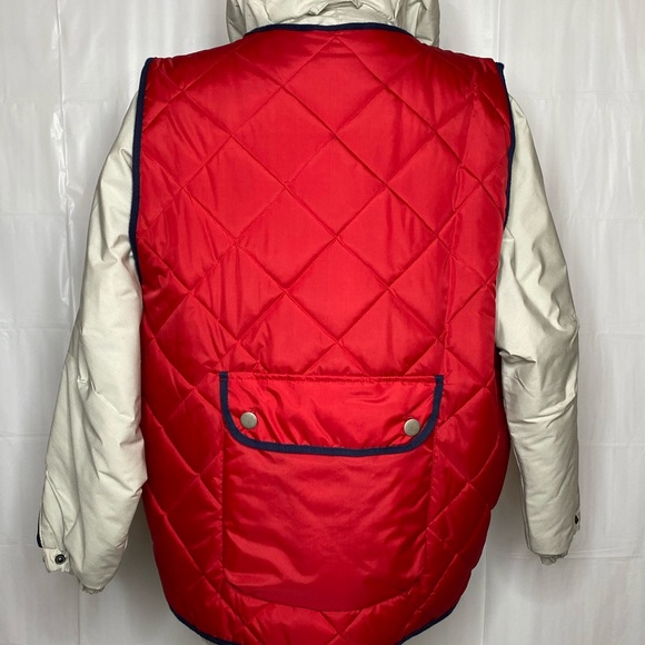 Men's Vintage Mulberry Street Winter Coat w/ Outer Quilted Vest Size Medium - Picture 2 of 7